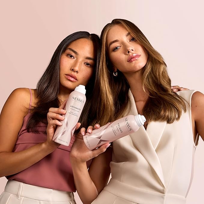 Nexxus Advanced Invisible Clean Dry Shampoo for Instant Oil Control & 72-Hour Freshness with Flexx-Adapt Technology 5 oz