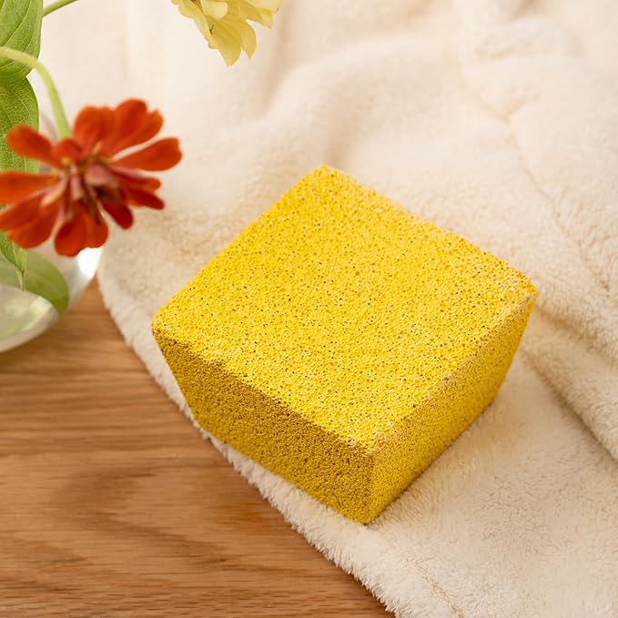 Multi-Color Pumice Stone Set – Ergonomic Trapezoid Foot File, 4-Pack in Pink, Yellow, Blue, & Green – Ideal for Callus Removal, Dead Skin Exfoliation,Cracked Heel Treatment – Durable & Thick