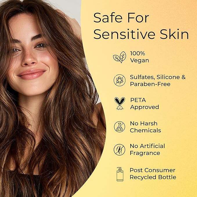 Tree To Tub Biotin Shampoo and Conditioner - Gentle Hair Thickening Shampoo and Conditioner for Fine Hair, Sensitive Scalp- Sulfate Free Shampoo and Conditioner Set w/Vegan Collagen Organic Argan Oil