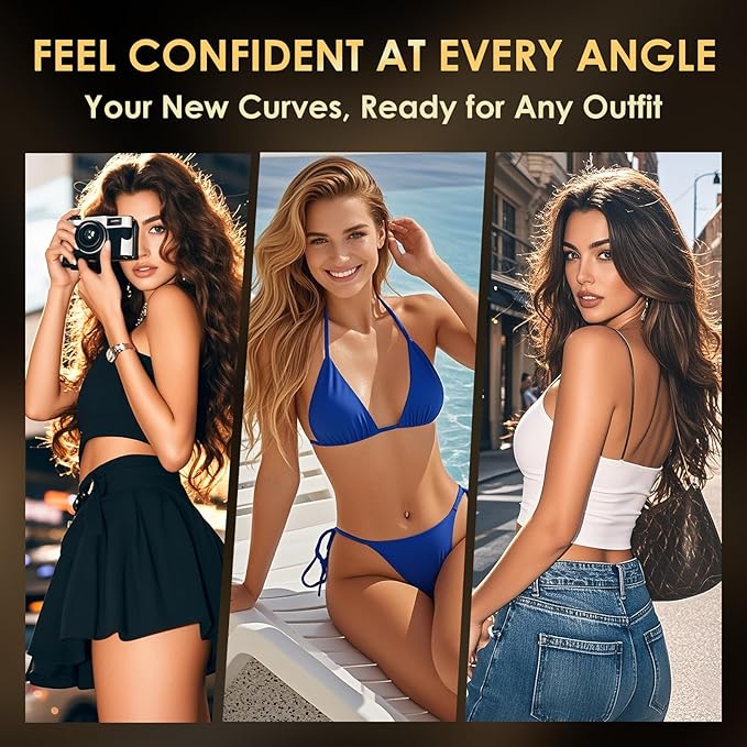 B Flat Belly Firming Cream - Premium Skin Tightening Cream for Stomach，Thighs & Butt， Skin Smoothing Moisturizer for Women and men, 4.02 fl oz