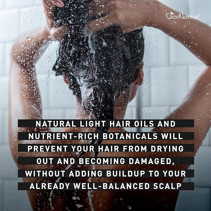 Just Nutritive Normal Hair Shampoo | Best Shampoo for Normal Hair Types | Leaves Hair Fresh & Great