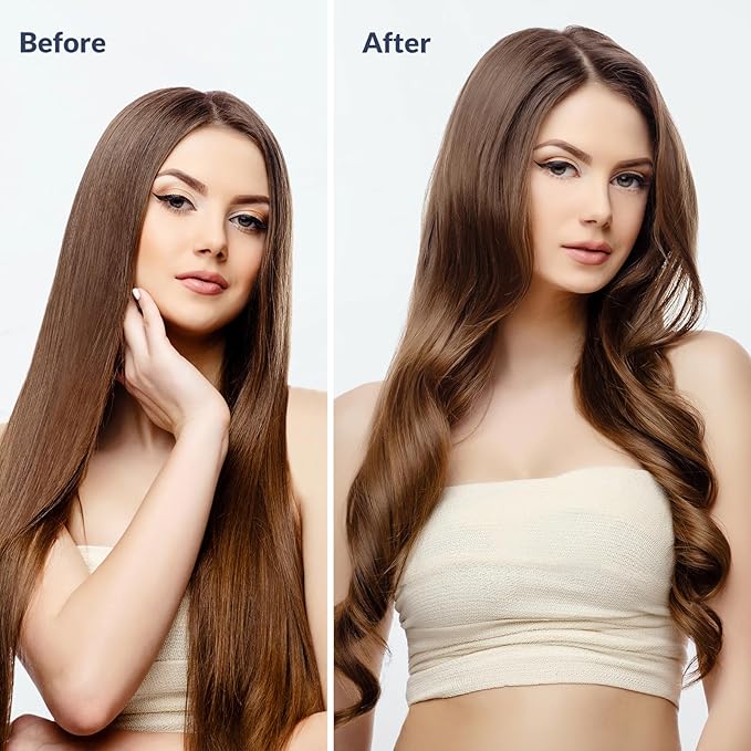 4-in-1 Hot Air Styler & Hair Dryer Brush – 110,000 RPM High-Speed Brushless Ionic Blow Dryer for Fast Drying, Curling, Straightening, Suitable for All Hair Styler - No Heat Damage