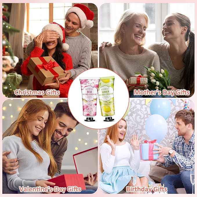 112 Pack Moisturizing Hand Cream Set, Christmas Gifts and Stocking Stuffers for Women, Bulk Hand Lotion Travel Size for Dry Cracked Hands, Mini Hand Cream for Mom Gifts, Teacher Gifts, Birthday Gifts