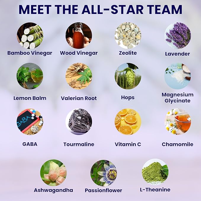 Sole Serenity Good Night Foot Pads with Zeolite Mineral, Magnesium Glycinate, Ashwagandha, Valerian Root and Chamomile for Sleep and Foot Care (Good Night - 3 Pack)