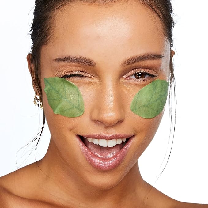 Pacifica Undereye Spot Serum Mask – Leave Pretty Anti-Puff Eye Patches with Vitamin C & Kelp, Hydrating Under-Eye Masks for Dark Circles & Puffiness (2 Pack), Vegan