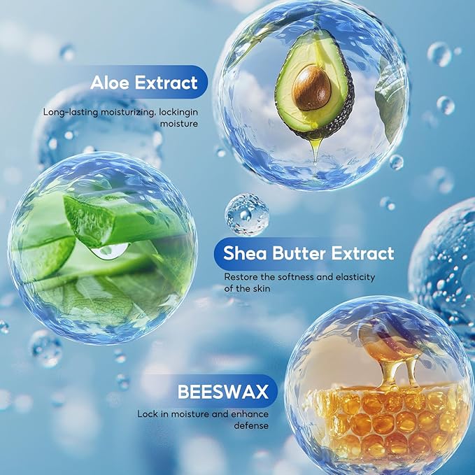 Foot Care Stick for Dry Cracked Feet, Knees, Elbows, Hands,Moisturizes and Hydrates the Dry Ski -1 Ounce (Pack of 2)