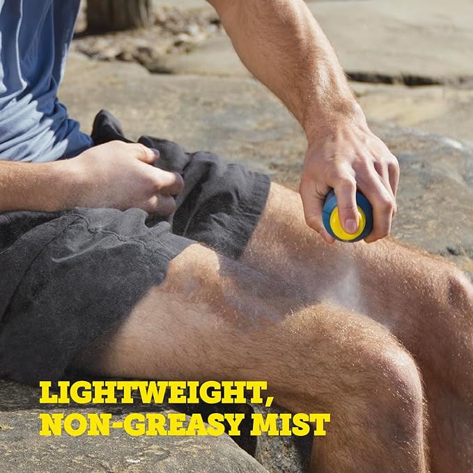 Oars + Alps Sunscreen Spray for Face & Body Spray Sunscreen Infused with Vitamin C & Antioxidants, No White Residue, Water & Sweat Resistant, All Skin Types, Lightweight, Hydrating, SPF 50, 1.87 Oz