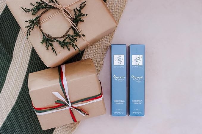 Absolutely Natural - Organic Beauty Cream 4oz with Anti-Aging Antioxidants and Essential Fatty Acids Plant Based Made in USA