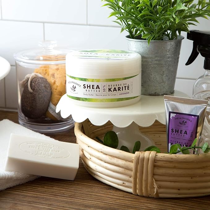 Pre de Provence Beurre De Karité Moisturizing Collection, Shea Butter Enriched Nourishing, Hand Cream, 75ML, Lavender
