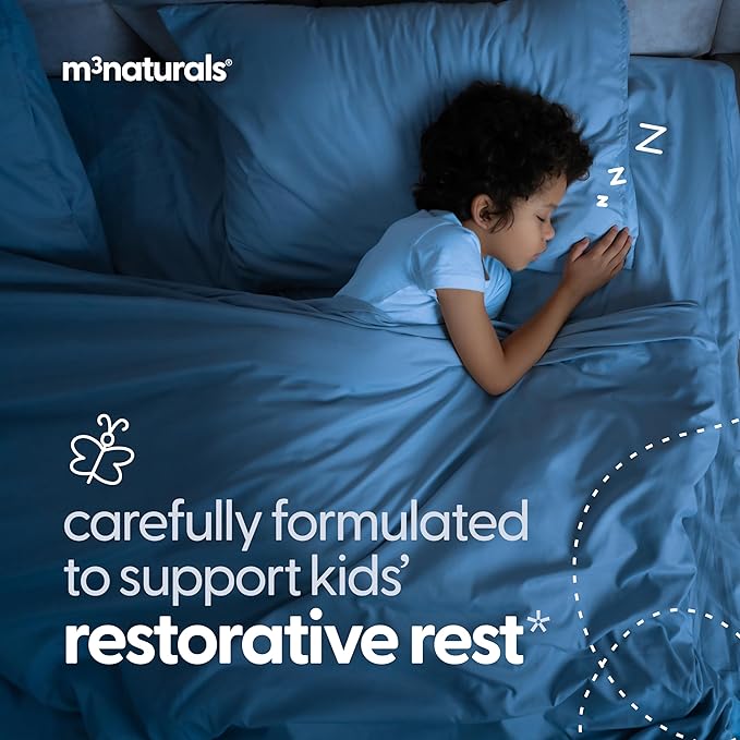 M3 Naturals Magnesium Lotion for Kids & Babies with Sensitive Skin | Unscented Formula Soothes Tired Legs, Supports Restful Night’s Sleep, Moisturizes & Hydrates Skin, 8 fl oz (237 mL)