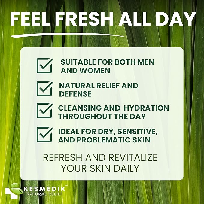 Tea Tree Lemongrass Body Wash MaxTherapy, Itchy Skin Relief, Antifungal Defense, Fights Body Odor, Soothes Jock Itch & Athlete's Foot, Intimate Wash, Men & Women, 16 fl oz, Limited Edition