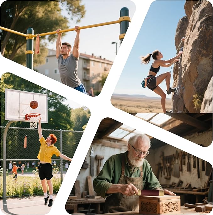 Callus Remover for Hands,Hands & Feet Callus File with 3 Grit Sandpapers (100/180/400), Durable Hand Callus Shaver for Crossfit, Climbing, Woodworking,Rock Climbing Gifts