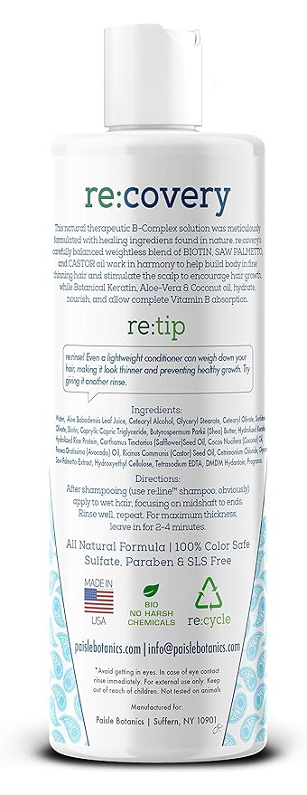 Biotin Shampoo and Conditioner for Thinning Hair Growth Thickening Shampoo for Hair Loss Treatment NATURAL Sulfate Free for Color Treated Hair Regrowth Treatment for Men Women