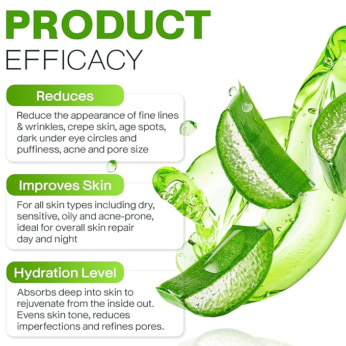 Advanced Retinol Cream for Face: Aloemoist Revive Anti Aging Face Cream for Women & Men Topical Retinoid Wrinkle Repair Day/Night Moisturizer, Organic Retinol Facial Moisturizer for Aging Skin,2 Pack