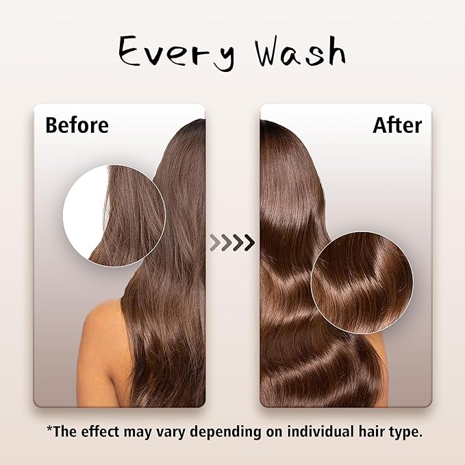 Shampoo for Women & Men 5in1 Hair Care - All-in-one | Volumizing, Moisturizing, Hydrating and Repairing for All Hair Types | Camellia Oil | Natural, Soft and Fluffy Again, 15.2 OZ