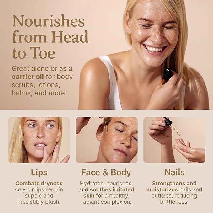 Bella Terra Oils - Organic Wheat Germ Oil 8 oz - Potent Vitamin E Oil for Skin, Celebrate Beauty with Essential Nutrients, The Pinnacle of Face Oils