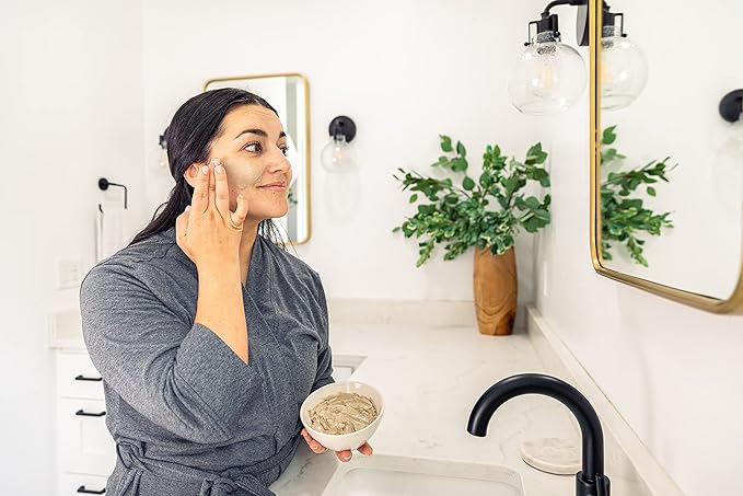 Redmond Clay – Natural Bentonite Clay, Soothing Mud Mask, 6lb bag…
