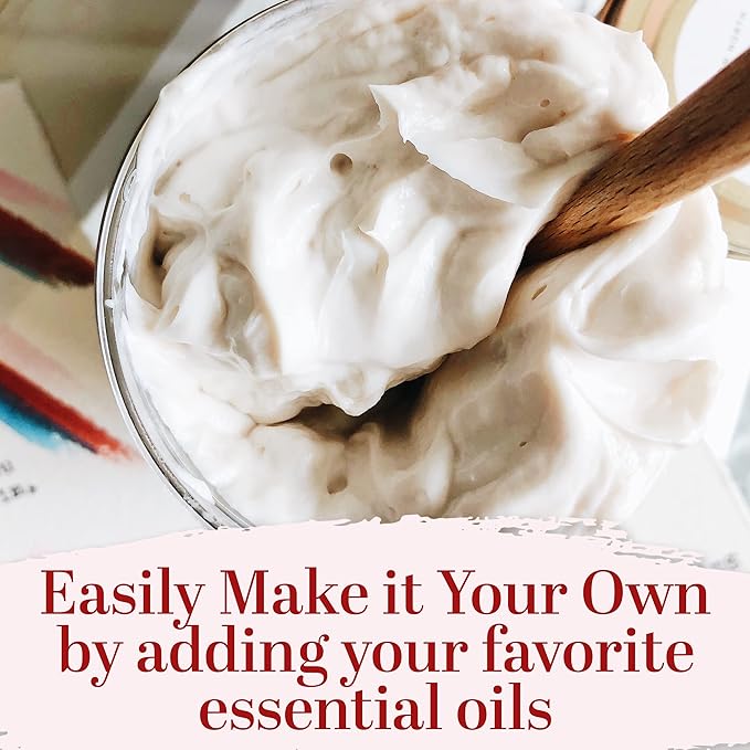 Better Shea Butter Cocoa Body Butter Making Kit - Includes Unrefined Cocoa Butter, Jojoba Oil, Coconut Oil, 2 Jars and Recipes Card with Link to Video Tutorial - Natural Whipped Body Lotion Making Kit