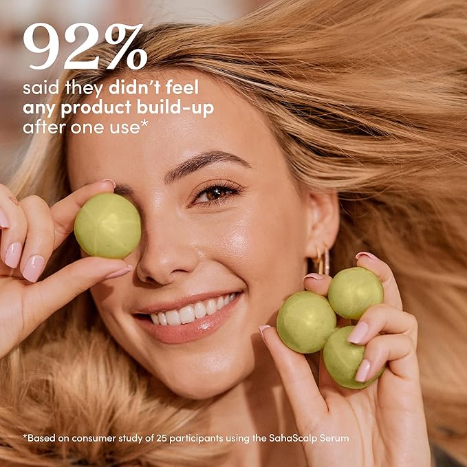 Fable & Mane Amla Soothing Serum with Rosemary Oil Purifies and Balances Irritation. Detox Treatment for Dry, Itchy or Sensitive Scalps