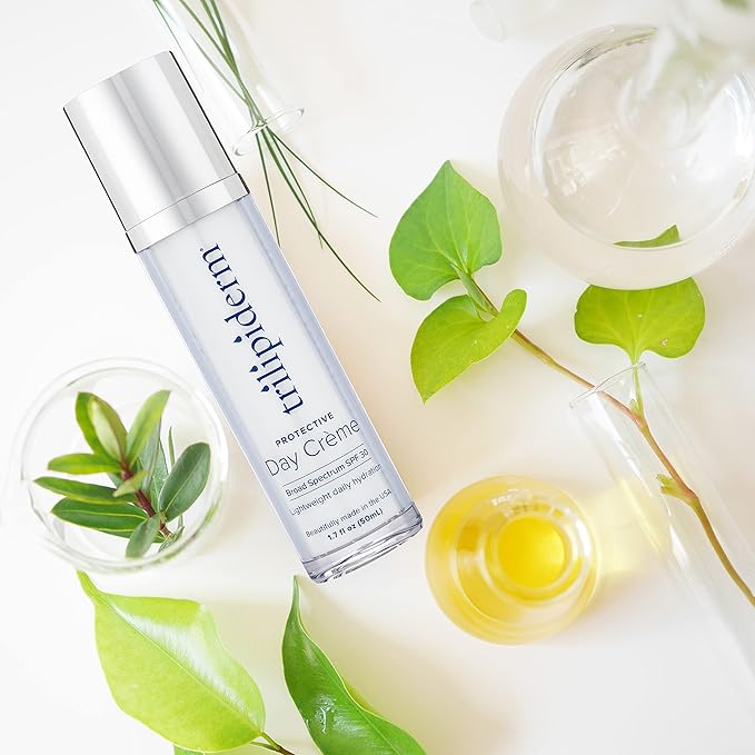 Trilipiderm Protective Day Crème, Broad Spectrum SPF 30 – 2-PACK – Lightweight, Fast-Absorbing Moisturizing Sunscreen, TSA-Friendly 1.7 Ounce Airless Pump Bottles