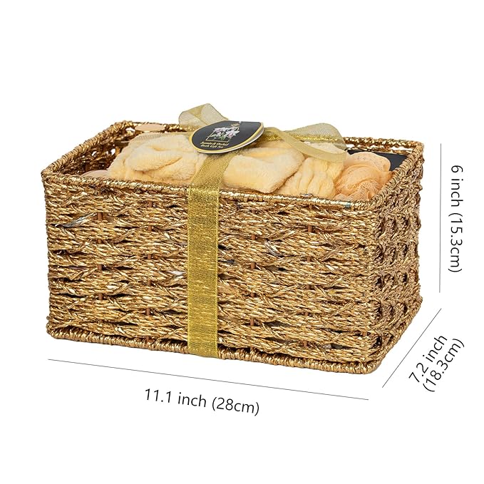 35 Pcs Christmas Gifts for Women, Orchid Spa Gift Basket Set, Self-Care Relaxation Kit, Face Skin Care Set, Bath & Body Care Set, Bath Bomb, Birthday, Valentines, Mother's Day, Wife, Mom, Anniversary