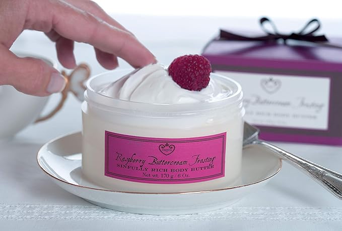 Jaqua Body Butter - Raspberry Buttercream Frosting Fragrance with Shea Butter