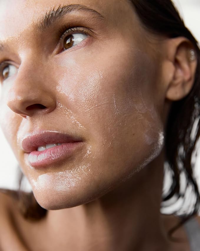 symbiome The Renewal Daily Facial Cleanser, Rich & Hydrating Oil-Based Gel Cleanser Face Wash, Vegan & Organic Face Cleanser with Seje Fruit Oil, 100mL Cleansing Gel