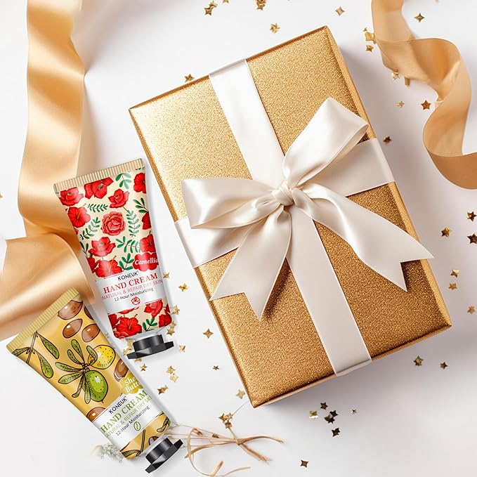 8 Pack Hand Cream Set, Stocking Stuffers for Women, Wedding Favors, Bulk Hand Lotion Travel Size for Dry Cracked Hands, Moisturizing Hand Cream for Thank You Gifts and Christmas Gifts