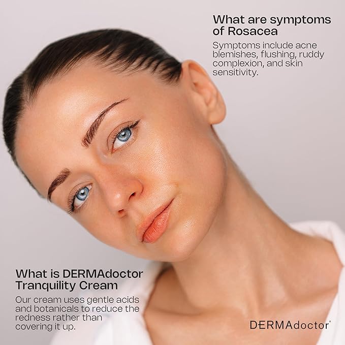 DERMAdoctor Hyaluronic Acid Moisturizer, Hydrating Moisturizer Face Cream Delivering Redness Relief For Face And Soothing Hydration with Squalane & Hyaluronic Acid White Tea Extract – 1.7oz