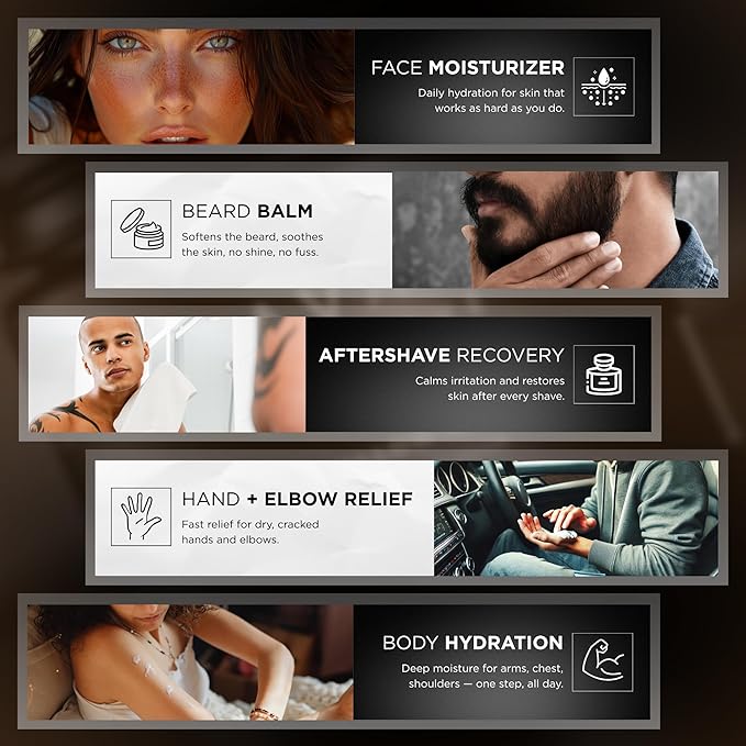 Beef Tallow Lotion for Face, Neck and Hands – Whipped Grass-Fed & Finished Tallow Balm with Manuka Honey & Olive Oil – No Seed Oils – All-In-One Cream Moisturizer for Skin – 4 oz