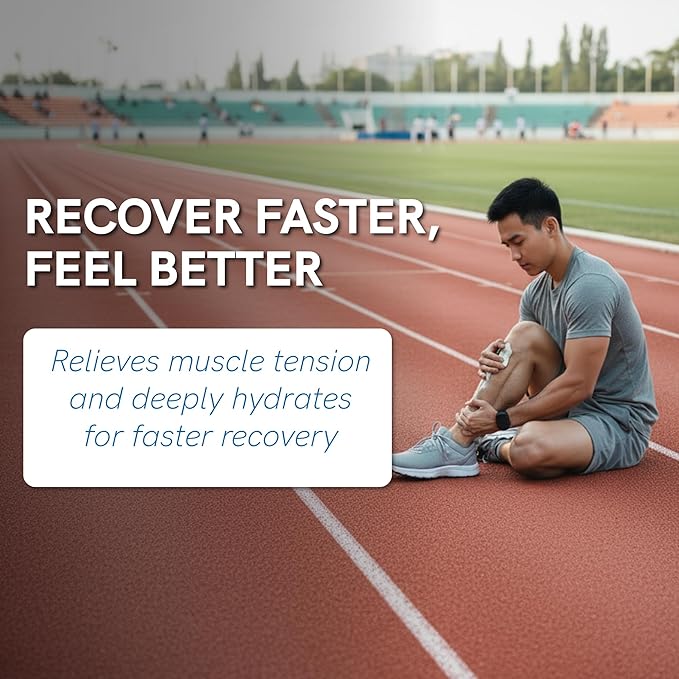 Zensah Magnesium Body Butter for Athletes - Muscle Recovery Cream with Lavender and Menthol, Post Workout Lotion for Muscle Soreness Relief & Enhanced Sleep, Christmas Stocking Stuffers for Runners