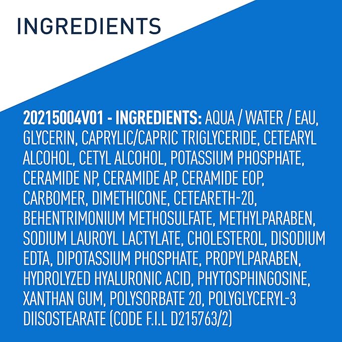 CeraVe Daily Moisturizing Lotion for Dry Skin, Body Lotion & Face Moisturizer with Hyaluronic Acid and Ceramides, Daily Moisturizer, Fragrance Free, Oil-Free, 19 Ounce