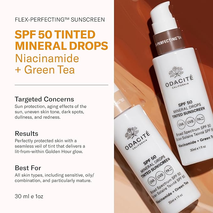 SPF 50 Flex-Perfecting™ Mineral Drops Tinted Sunscreen FIVE
