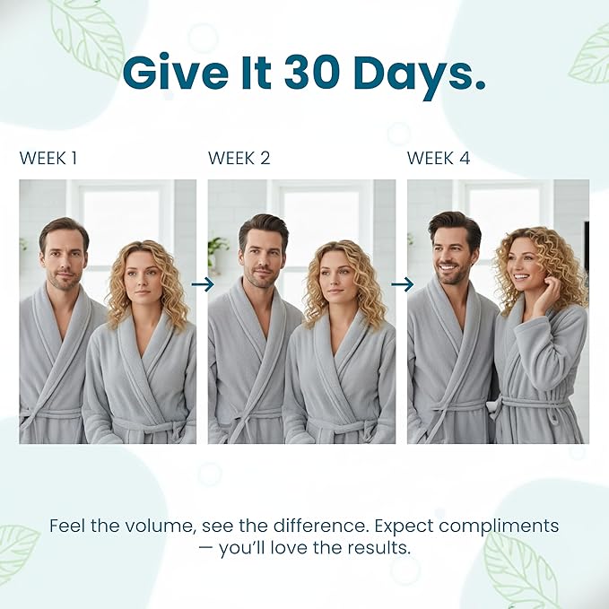 Paisle Botanics Biotin Thickening Shampoo – Natural Volumizing Formula for Fine or Thinning Hair and Fuller Looking Volume – Sulfate & Paraben Free, Color Safe for Women and Men – 8 fl oz