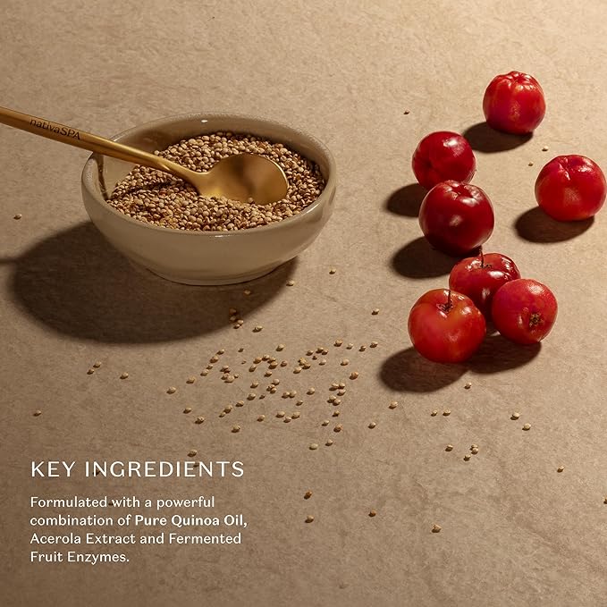 Nativa SPA by O Boticario Acerola Cherry Renewing Body Oil, Luminous Glow & Deep Hydration, 3.38 Ounce (100ml)