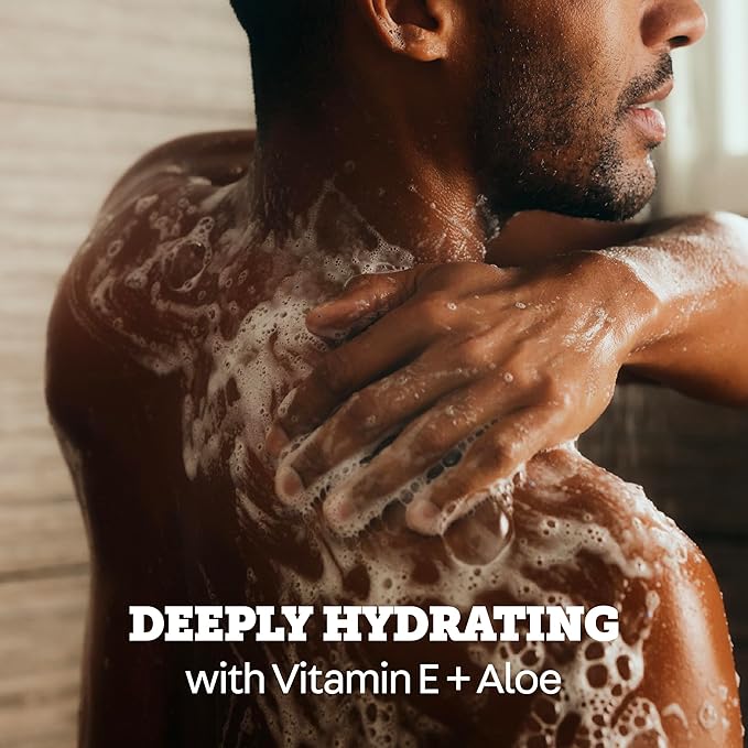 Oars + Alps Body and Face Wash for Men, Mens Body Wash & Face Cleanser with Vitamin E and Antioxidants, Moisturizing, Hydrating, Paraben & Sulfate Free Cleanser, Aspen Air, 1pk