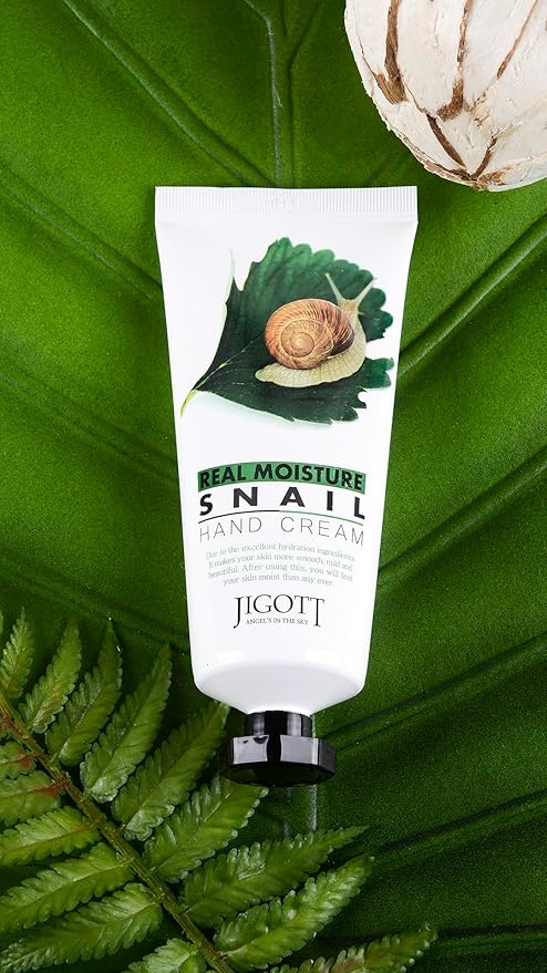 Jigott - Real Moisture Snail Hand & Foot Cream Set 3.4 FL OZ/100ml Each