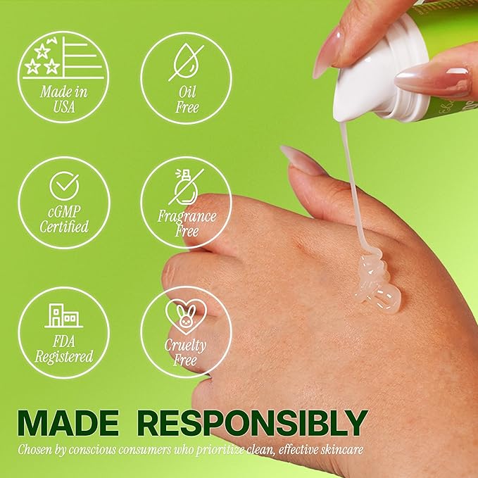 Ebanel Chemical Peel for Face, AHA BHA Exfoliator, Glycolic Acid Peel, Salicylic & Lactic Acid Face Peeling Gel, Infused with Green Tea & Chamomile for Acne Scars, Dark Spots, Wrinkles, Fine Lines