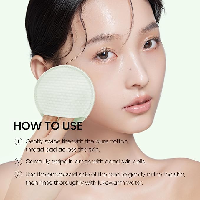 DERMALOGY by NEOGENLAB Bio-Peel Gauze Peeling Pads (Green Tea, 30 pads) - Exfoliating & Hydrating & Soothing Peeling Pad with PHA & Green Tea & Centella Asiatica - Korean Skin Care