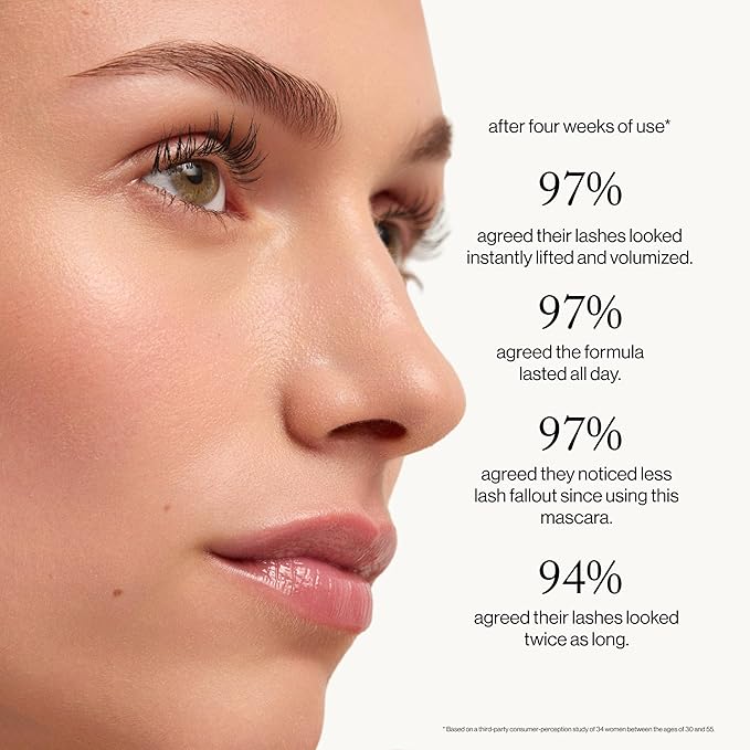 goop Beauty Featherlash Lifting Mascara | Volumizing & Lengthening Eyelash Serum with Nourishing, Clean Ingredients | 0.15 fl oz