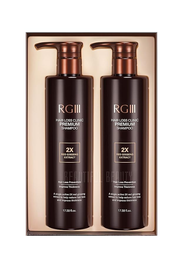RG3 RGIII PREMIUM HAIR LOSS CLINIC SHAMPOO (ONE BOTTLE)