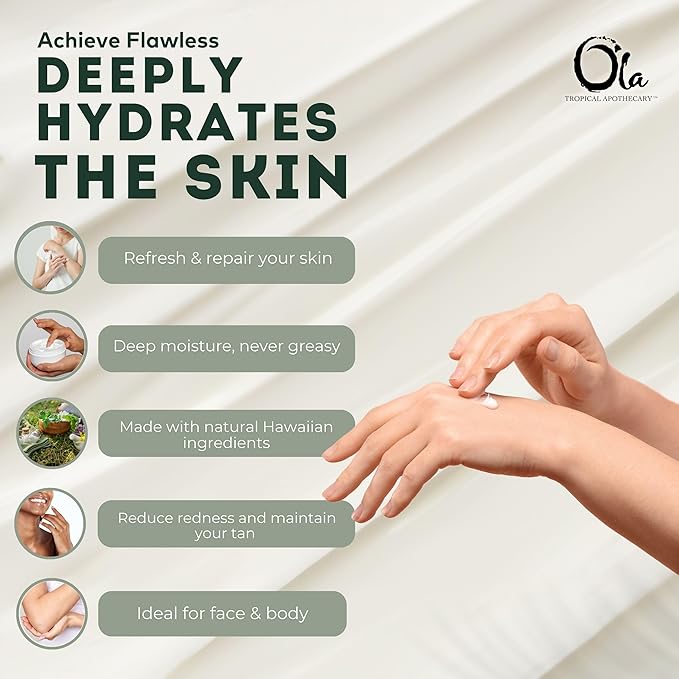 Ola Healing Remedy Lotion with Pure Tropical Oils and Plant Extracts - 3.4 fl oz