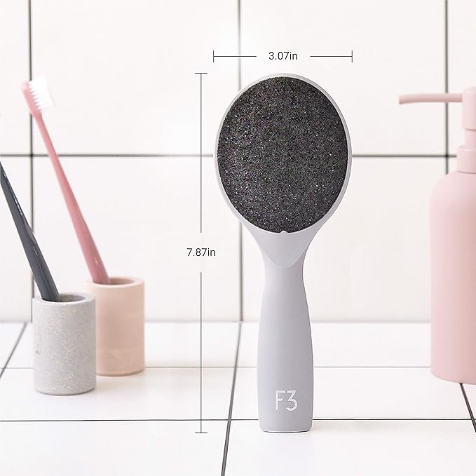 Self-Standing Emery Foot File, Double-Sided Pedicure Tool, Effective for Cracked Heel, for Wet & Dry Feet, Pedicure, Hygienic Exfoliating, Callus Remover, Foot Scrubber, Professional Care