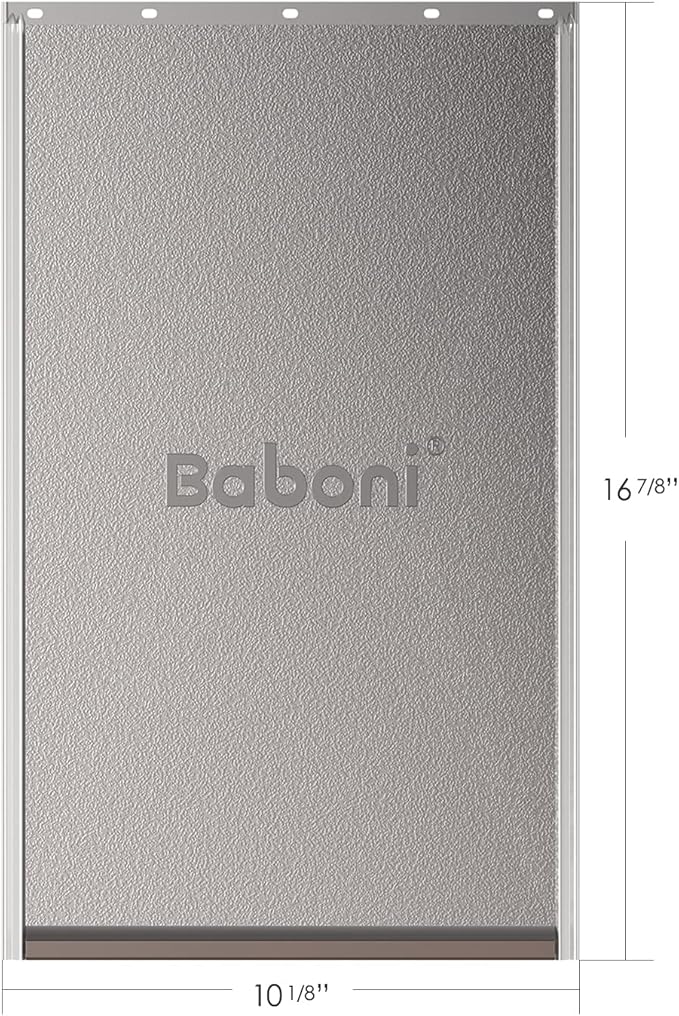 Baboni Replacement Flap for Dog and Cat Doors Including Screws, Large(10 1/8 in x 16 7/8 in)