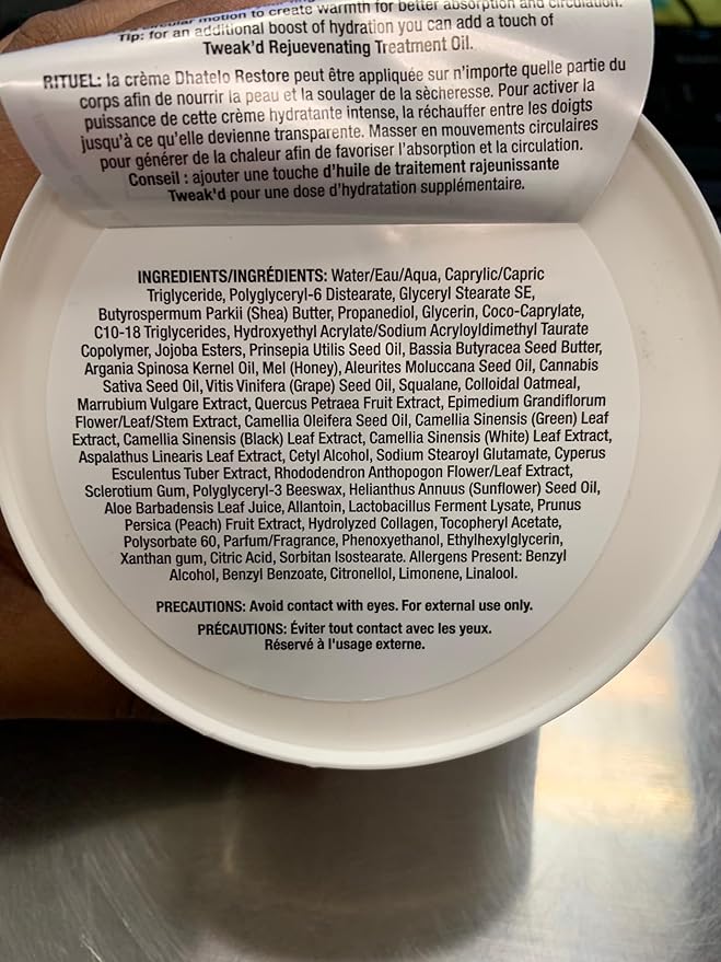 Tweak’d by Nature - Restore All-Purpose Rescue Moisturizer Face Cream for Dry Skin, 5-in-1 Formula Replaces AM, PM, Eye Cream, Hydrating Body Lotion for Women, and Primer (15.75oz)