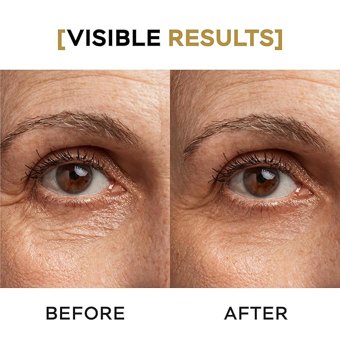 VITASEI Moisturizing Night Serum w/Hyaluronic Acid, Cucumber, Grape & Coffee Extract for Dark Circles, Puffiness & Bags - Under Eye Hydration Serum for Women & Men (0.67 Fl Oz)