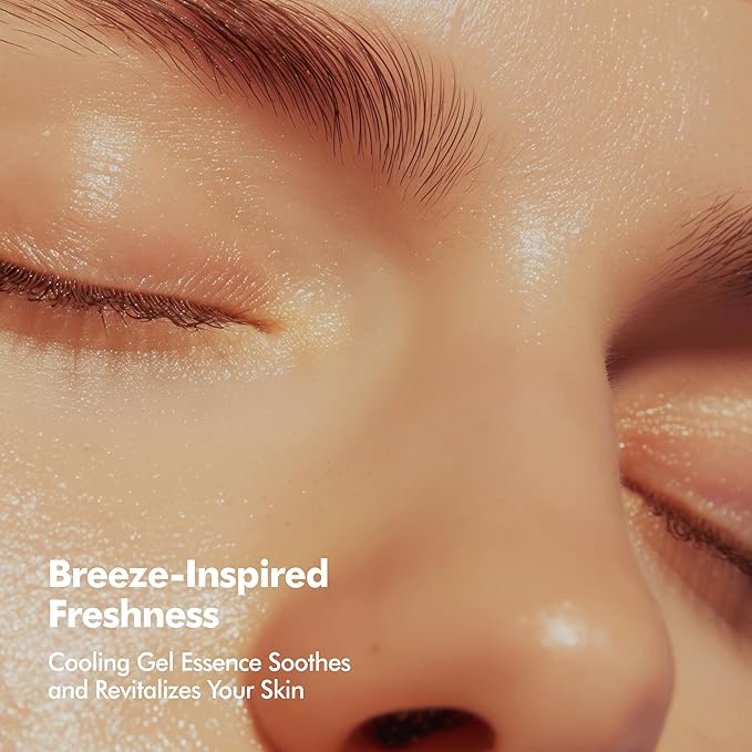 Balancing Face Mask Sheet - Korean Facial Mask for Hydrating & Soothing Sensitive Skin, Herbal Essence & Hyaluronic Acid, Korean skincare, Mask for instant Moistureizing, Glow [ 10 Sheet ]