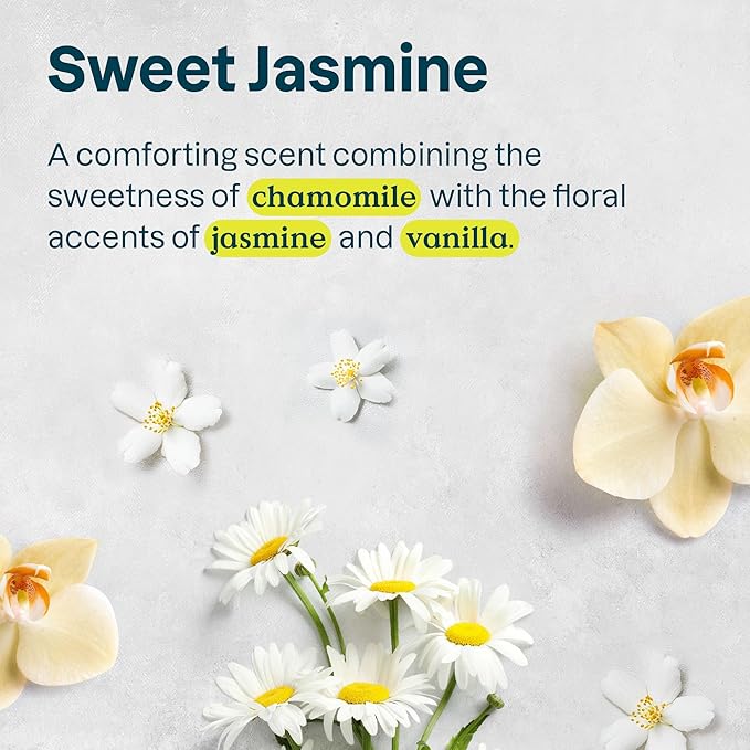 ATTITUDE Body Lotion for Sensitive Skin with Oat, EWG Verified, Dermatologically Tested, Vegan, Sweet Jasmine Scent, 8 Fl Oz