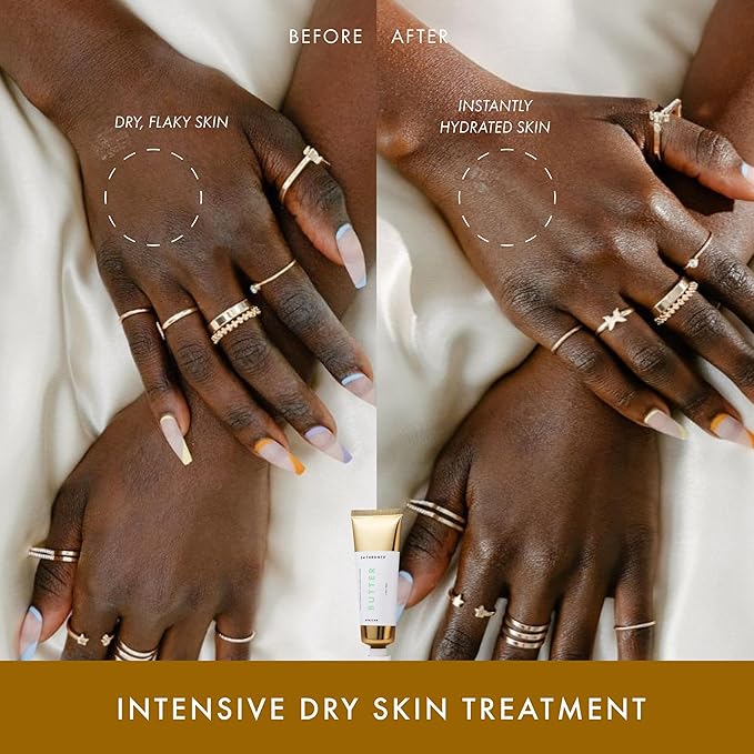 54 Thrones African Beauty Shea Butter, Intensive Dry Skin Support, Moisturizing Body Butter for Women, Moisturizing Body Cream, Locks in Moisture, Nigerian Lemongrass + South African Palmarosa, 1.7 oz