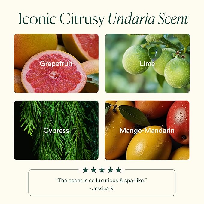 OSEA Undaria Algae™ Body Lotion 5 oz - Ultra-Hydrating & Lightweight Body Lotion - Firms Skin in 4 Hours - Packed with Undaria Seaweed & Hyaluronic Acid - for Dry, Normal, & Combination Skin